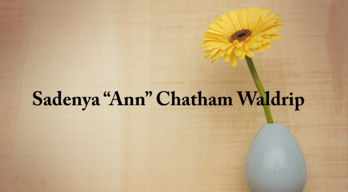 Obituary: Sadenya “Ann” Chatham Waldrip