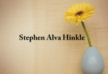 Obituary: Stephen Alva Hinkle