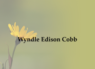 Obituary: Wyndle Edison Cobb