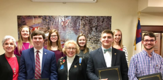 DAR Good Citizens recognized