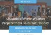 Severe Weather Preparedness Sales Tax Holiday this weekend