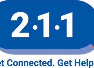 Dial 2-1-1 hotline to connect to local services when in need