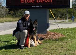 Flags to be flown at half-staff for fallen officer O’Rear