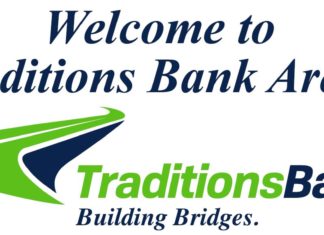 Wallace State arena inside Tom Drake Coliseum named for Traditions Bank