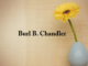 Obituary: Burl B. Chandler