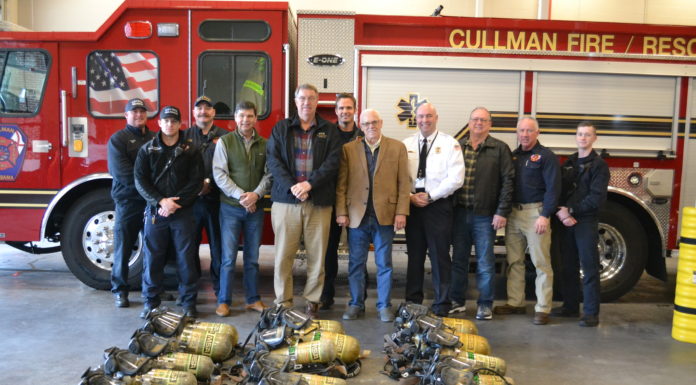 Neighbor to neighbor: Cullman donates 33 air packs to county VFDs