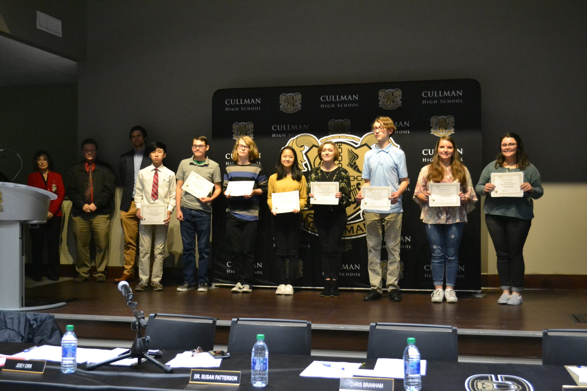 Cullman City School Board recognizes students, teachers - The Cullman