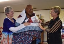 Colony Councilman, Vietnam vet Melvin Hammond receives Quilt of Valor