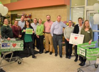 Publix associates pledge more than $52K to United Way of Cullman County