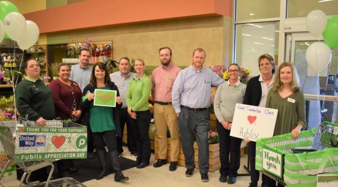 Publix associates pledge more than $52K to United Way of Cullman County