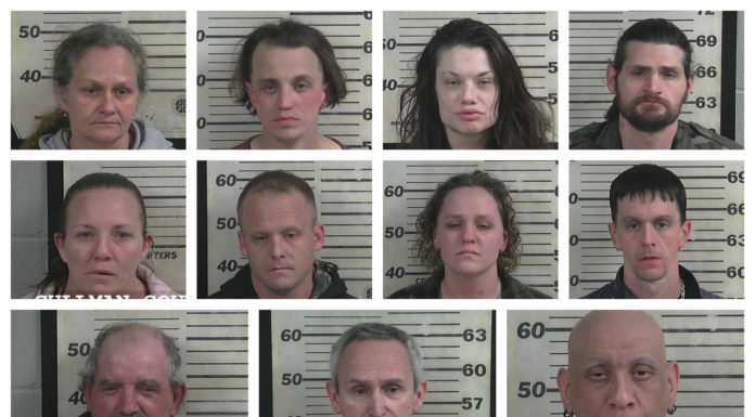 11 busted for thefts outside Foundry Thrift Store in Cullman