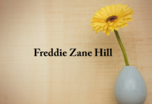 Obituary: Freddie Zane Hill