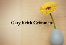 Obituary: Gary Keith Grimmett
