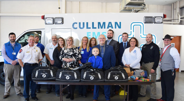 Cullman EMS receives sensory autism kits for ambulances