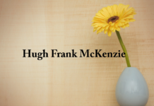 Obituary: Hugh Frank McKenzie