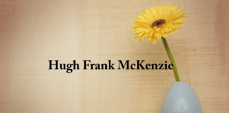 Obituary: Hugh Frank McKenzie