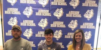 PREP FOOTBALL: Addison’s Luke Chambers signs with UNA