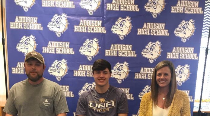 PREP FOOTBALL: Addison’s Luke Chambers signs with UNA