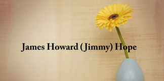 Obituary: James Howard (Jimmy) Hope