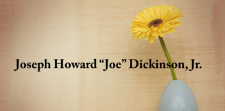 Obituary: Joseph Howard “Joe” Dickinson, Jr.