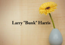 Obituary: Larry “Bunk” Harris