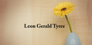 Obituary: Leon Gerald Tyree