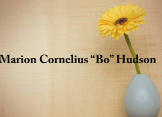 Obituary: Marion Cornelius “Bo” Hudson