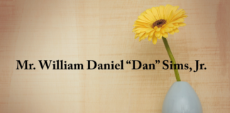 Obituary: William Daniel “Dan” Sims, Jr.