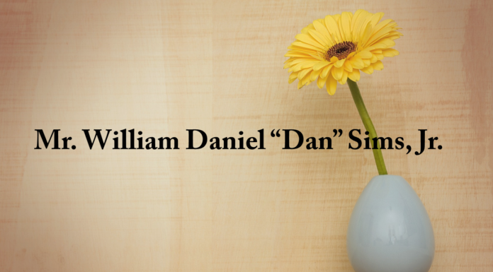 Obituary: William Daniel “Dan” Sims, Jr.