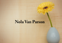 Obituary: Nola Van Parson