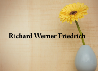 Obituary: Richard Werner Friedrich