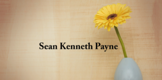 Obituary: Sean Kenneth Payne