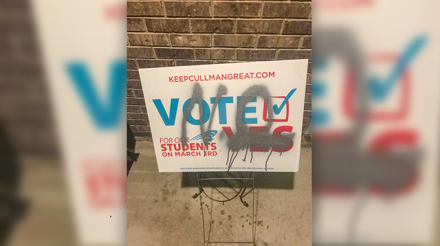 Vandalized Sign resized