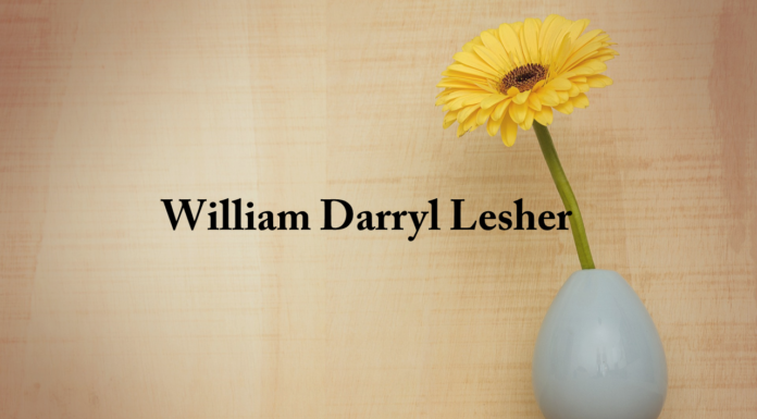 Obituary: William Darryl Lesher