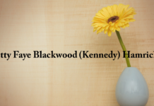 Obituary: Betty Faye Blackwood (Kennedy) Hamrick