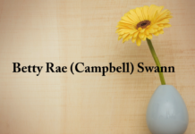 Obituary: Betty Rae (Campbell) Swann