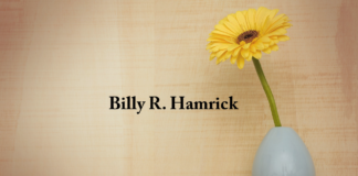 Obituary: Billy R. Hamrick