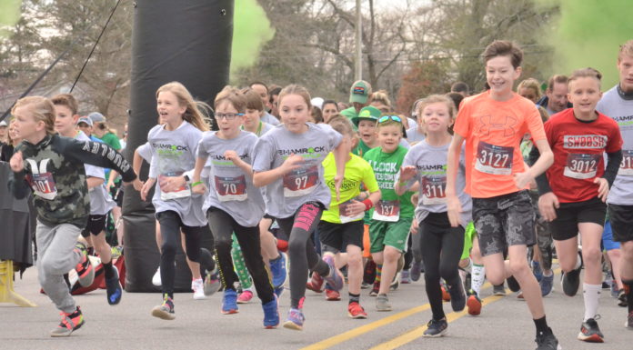 Over 200 runners hit the streets for 4th annual Shamrock Shuffle