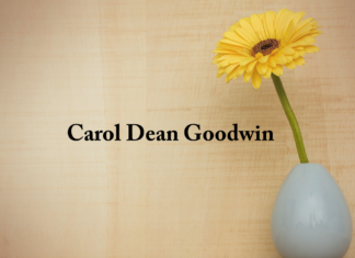 Obituary: Carol Dean Goodwin