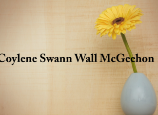Obituary: Coylene Swann Wall McGeehon