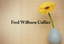 Obituary: Fred Wilburn Collier