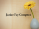 Obituary: Janice Fay Compton