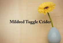 Obituary: Mildred Tuggle Crider