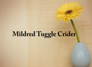 Obituary: Mildred Tuggle Crider