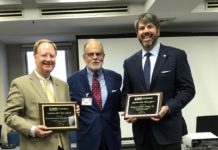 Gudger, Shedd receive awards for work on mental health care bills