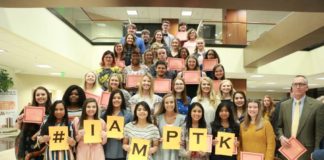 Wallace State inducts new Phi Theta Kappa members during spring ceremony