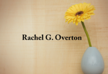 Obituary: Rachel G. Overton