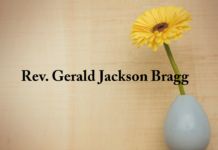 Obituary: Rev. Gerald Jackson Bragg
