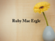 Obituary: Ruby Mae Ergle