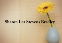 Obituary: Sharon Lea Stevens Bradley